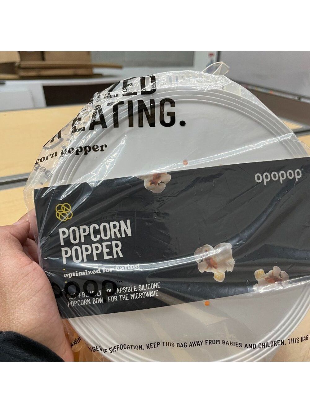 Oopopop Microwave Popcorn Bowl - NWT